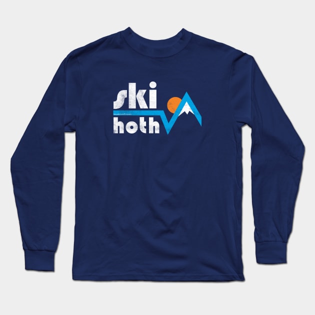 Ski Hoth Long Sleeve T-Shirt by FloresArts